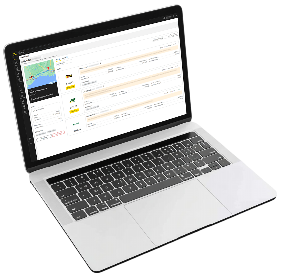 COMPARE FREIGHT QUOTES INSTANTLY